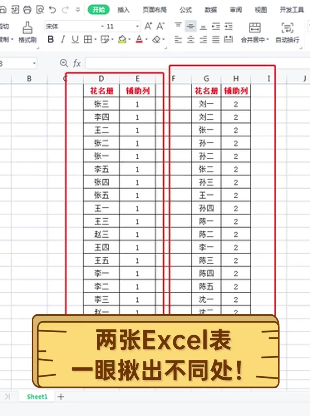 表格和文件区别 文件夹和表格数据对比 